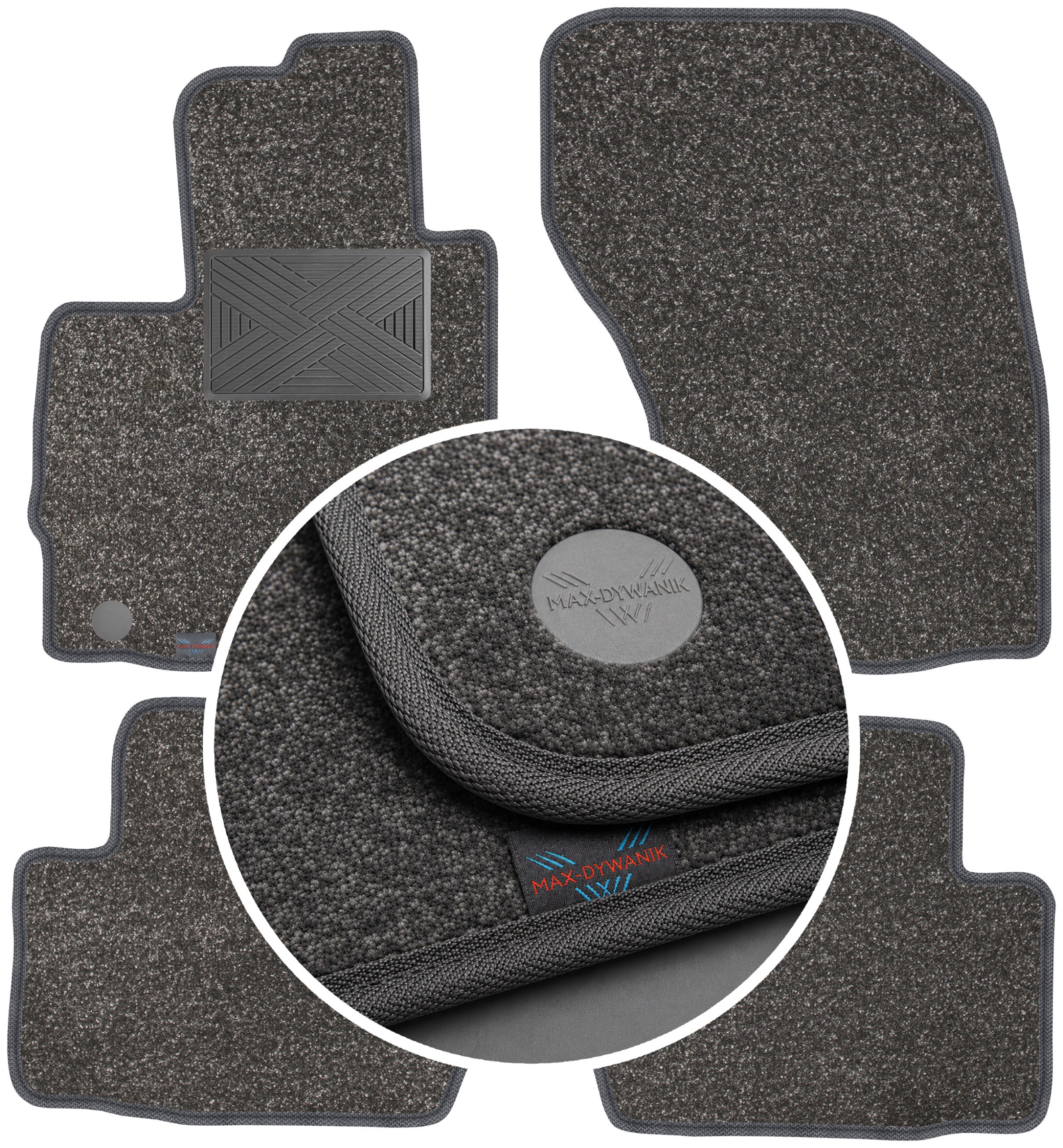 Citroen C-Crosser 2007-2012 Koberce do auta Perl-Line 12 mm