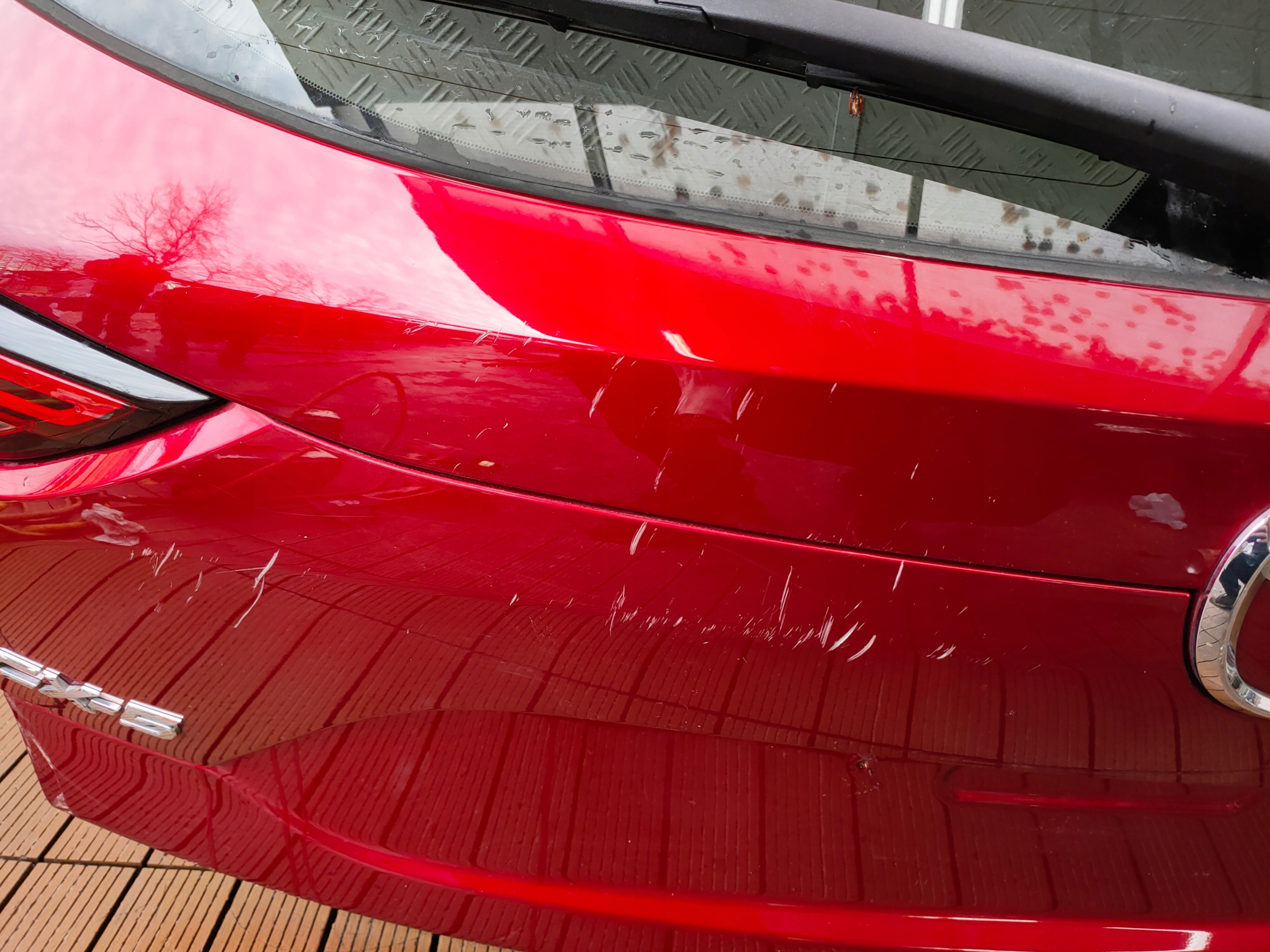 MAZDA CX-5 II KF 17-21 boot doors boot rear part colour 46V original LAKIER