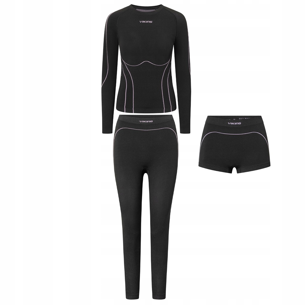 Sada spodního prádla Viking Etna 2.0 Lady Černá, velikost M