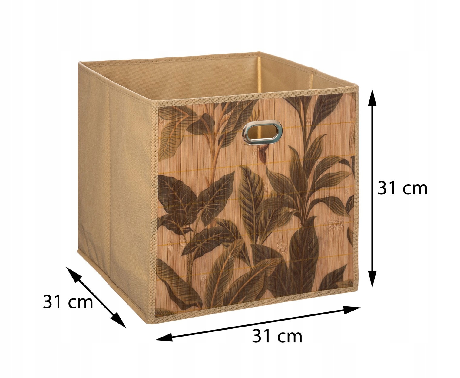 Pudełko do kallaxa Na ubrania Brązowy pojemnik Przeznaczenie uniwersalne