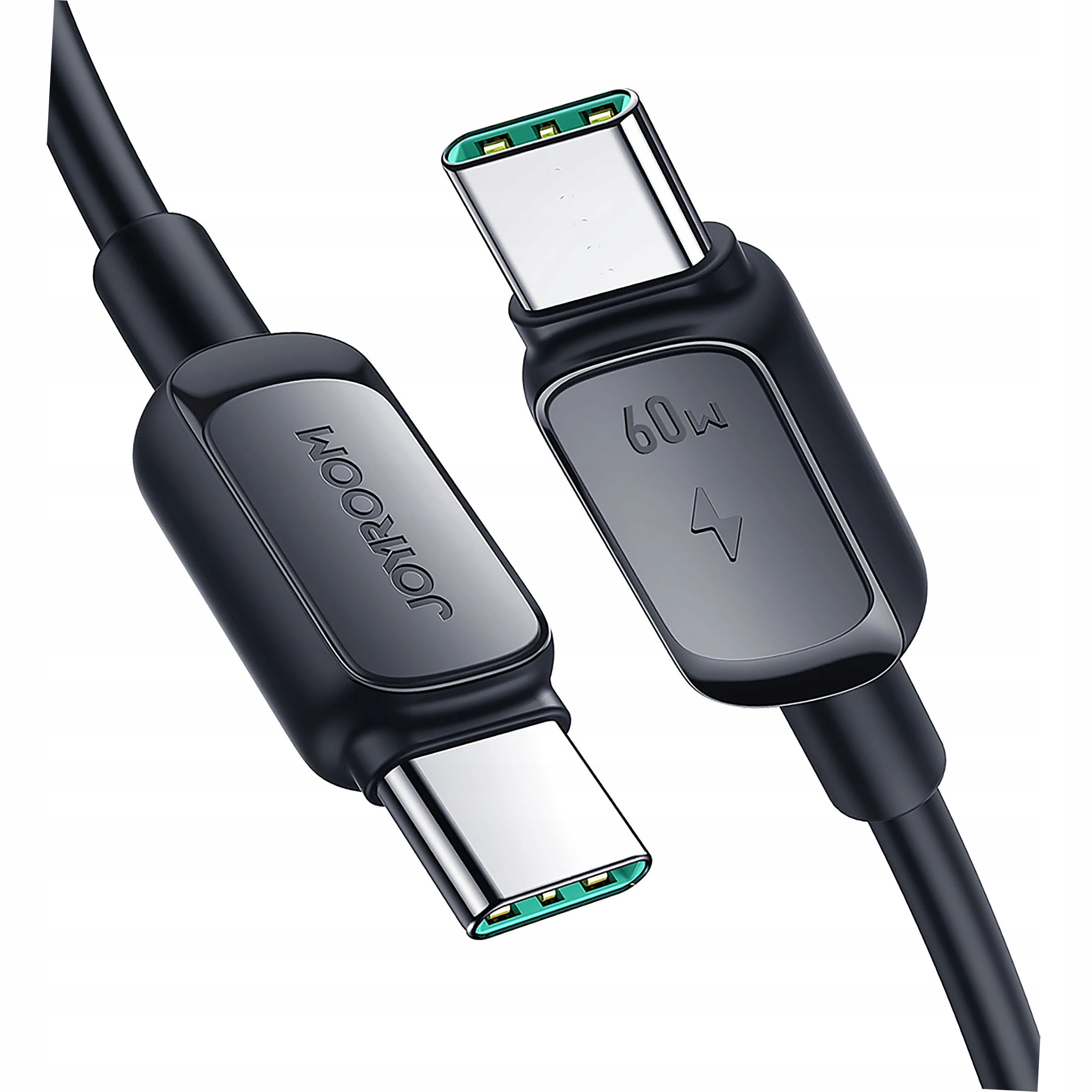 Kabel Joyroom Multi-Color Series A14 Usb-c Usb-c 60W 1.2m czarny