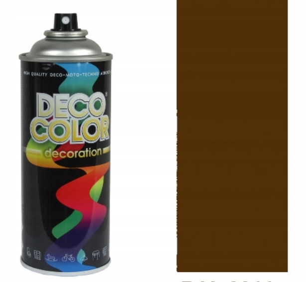 

Lakier Spray Farba Deco Color 400ml brązowy orzech