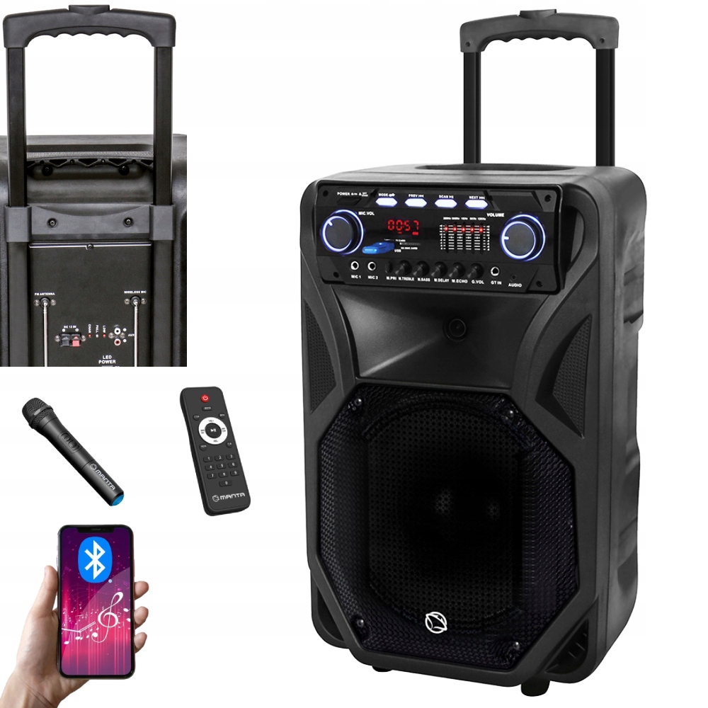 

Głośnik bluetooth z mikrofonem Fonos SPK5021PRO