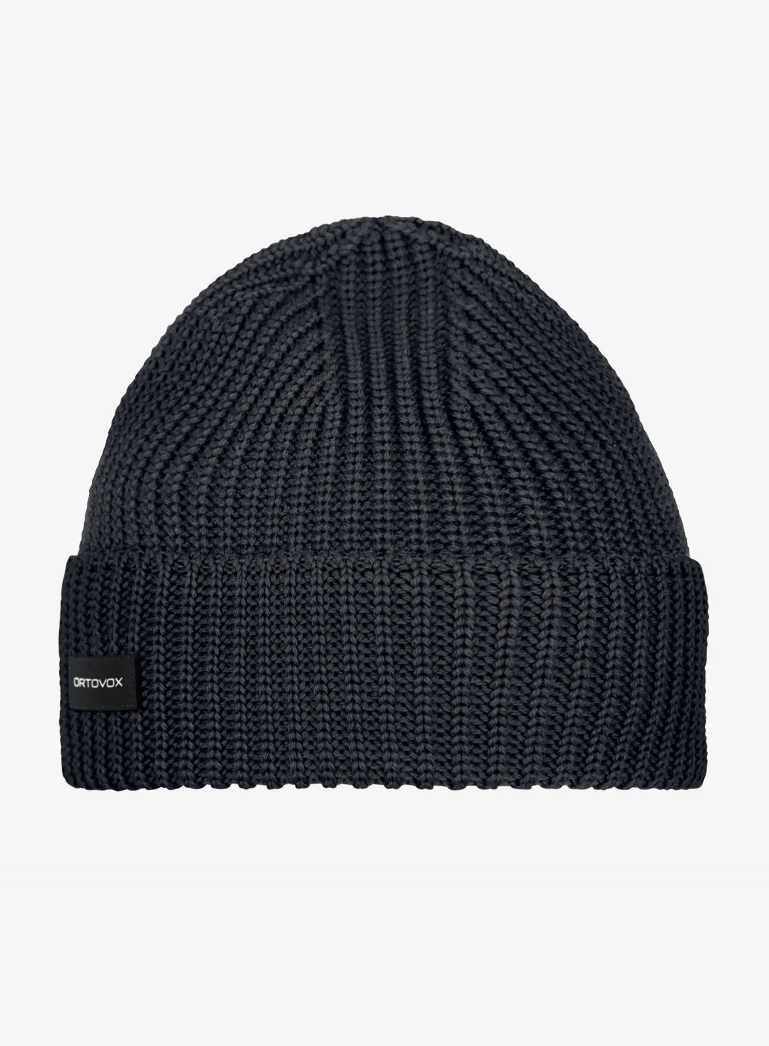 Zimní čepice Ortovox Cozy Rib Beanie black raven