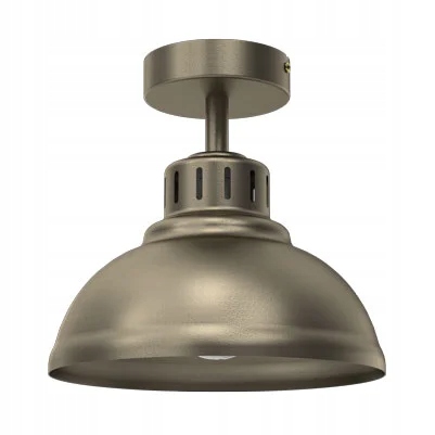 Luminex Stropní Svítidlo Sven E27 15W Mosazná Zlatá Industriální