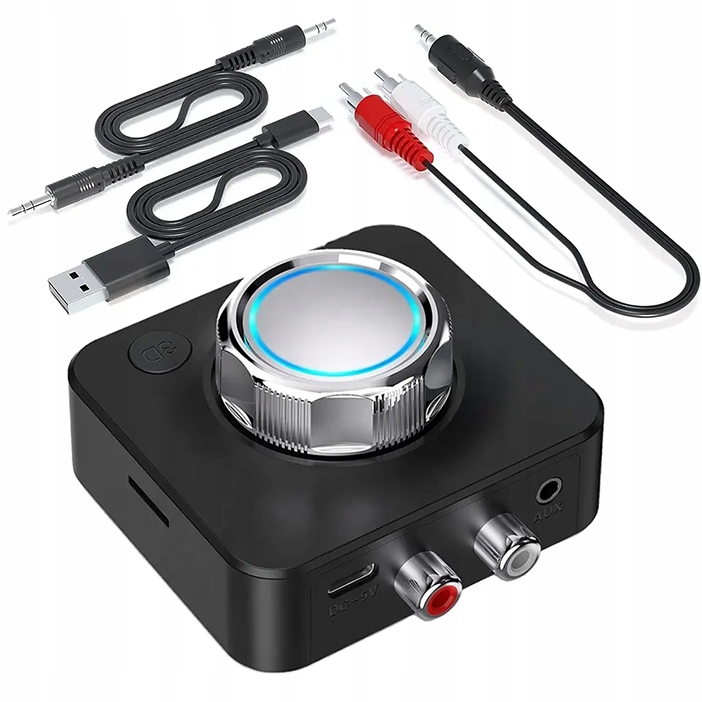 

Adapter Odbiornik Bluetooth 5.0 Aux Rca Cinch Jack