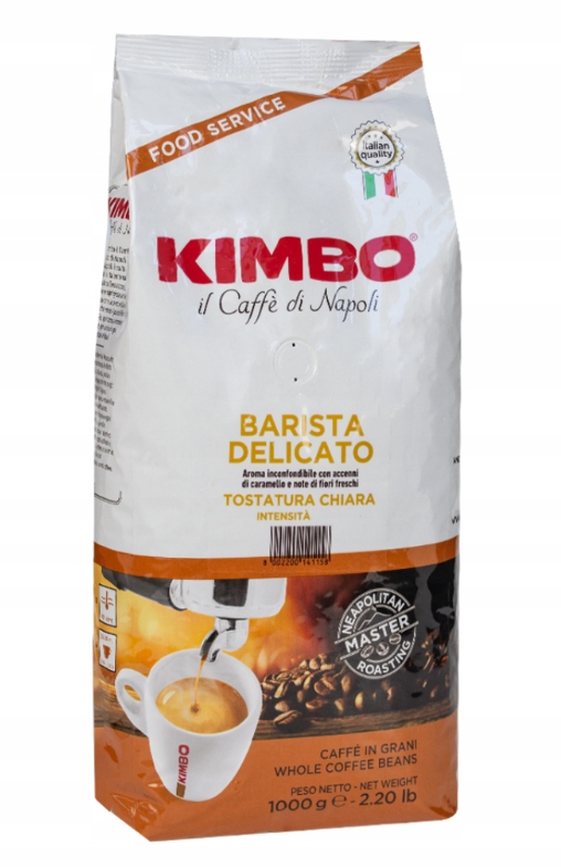 Levně Kimbo Barista Delcato Káva Zrnková 1 kg