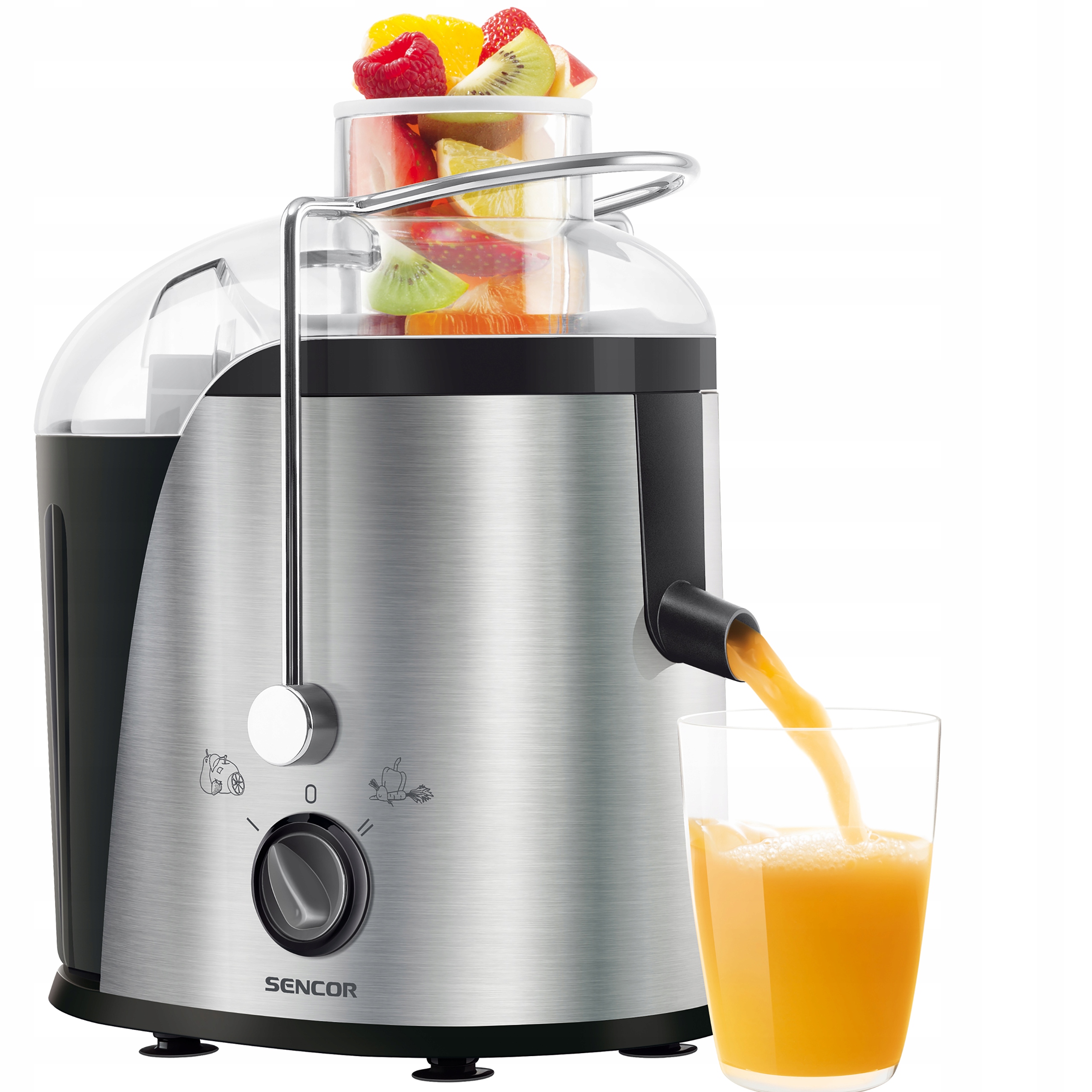 Sokowirówka Sencor Sje 741SS 1,2L 400W Srebrna