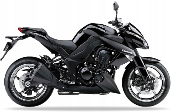 Samolepky Na Motocykl Juula Pro Kawasaki Z Roku 1000 2011 Ebenové H8