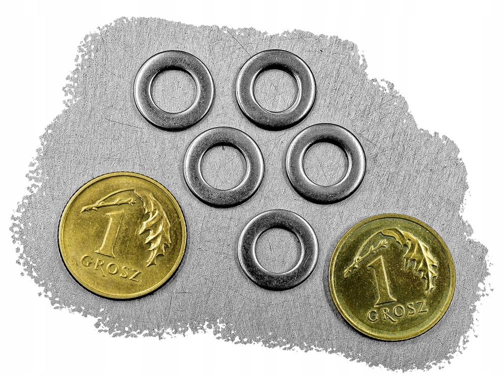 M2,5 PODKŁADKA PŁASKA NIERDZEWNA INOX A2 125 (100) Kod producenta 01252025