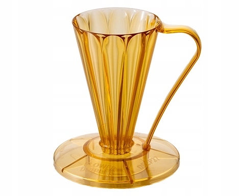 Levně Dripper Překapávací vařič Cafec Deep 27 Clear Gold 1 Cup Bpa Free