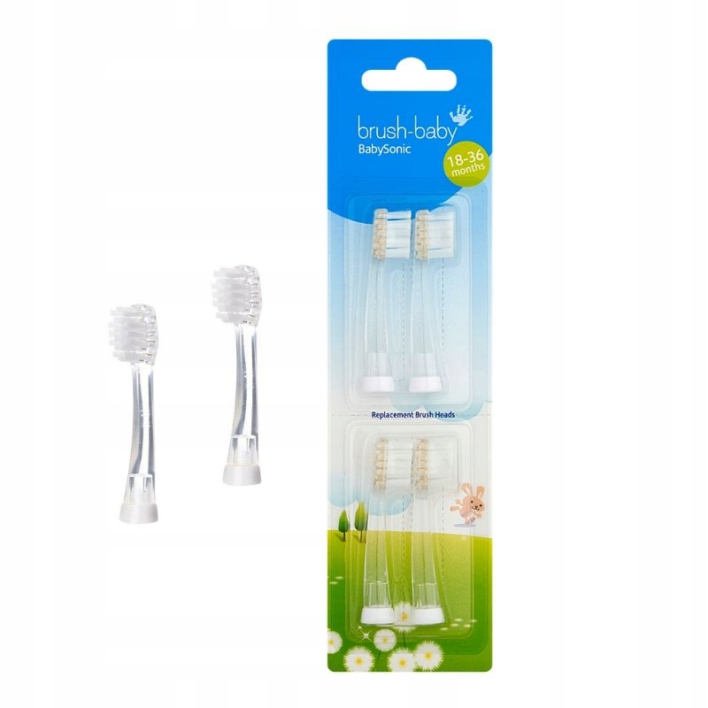 

Brush-baby BabySonic końcówki 18-36 - 4szt.