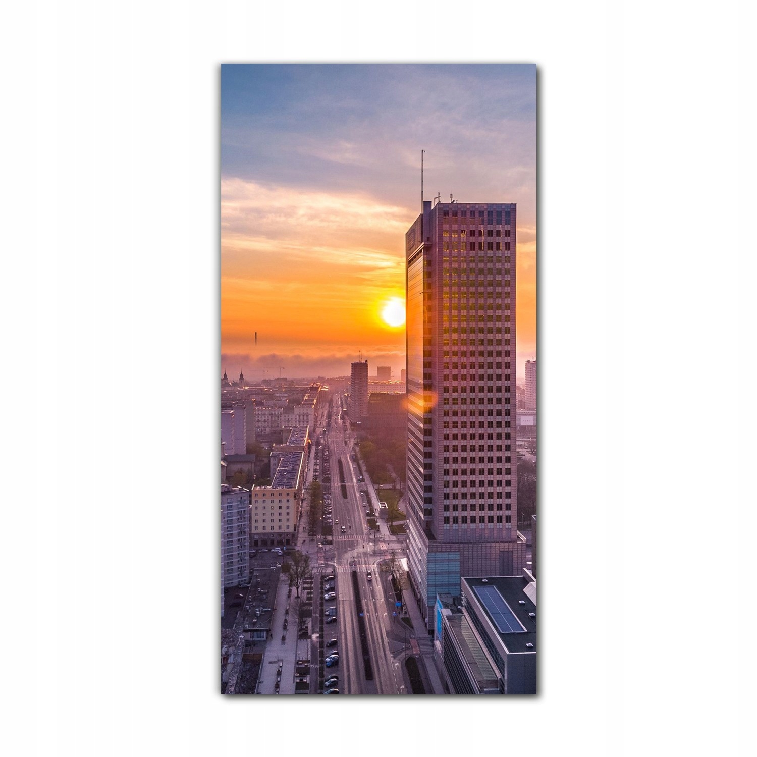 

Foto-obraz do sypialni 70x140 cm Warszawa stolica
