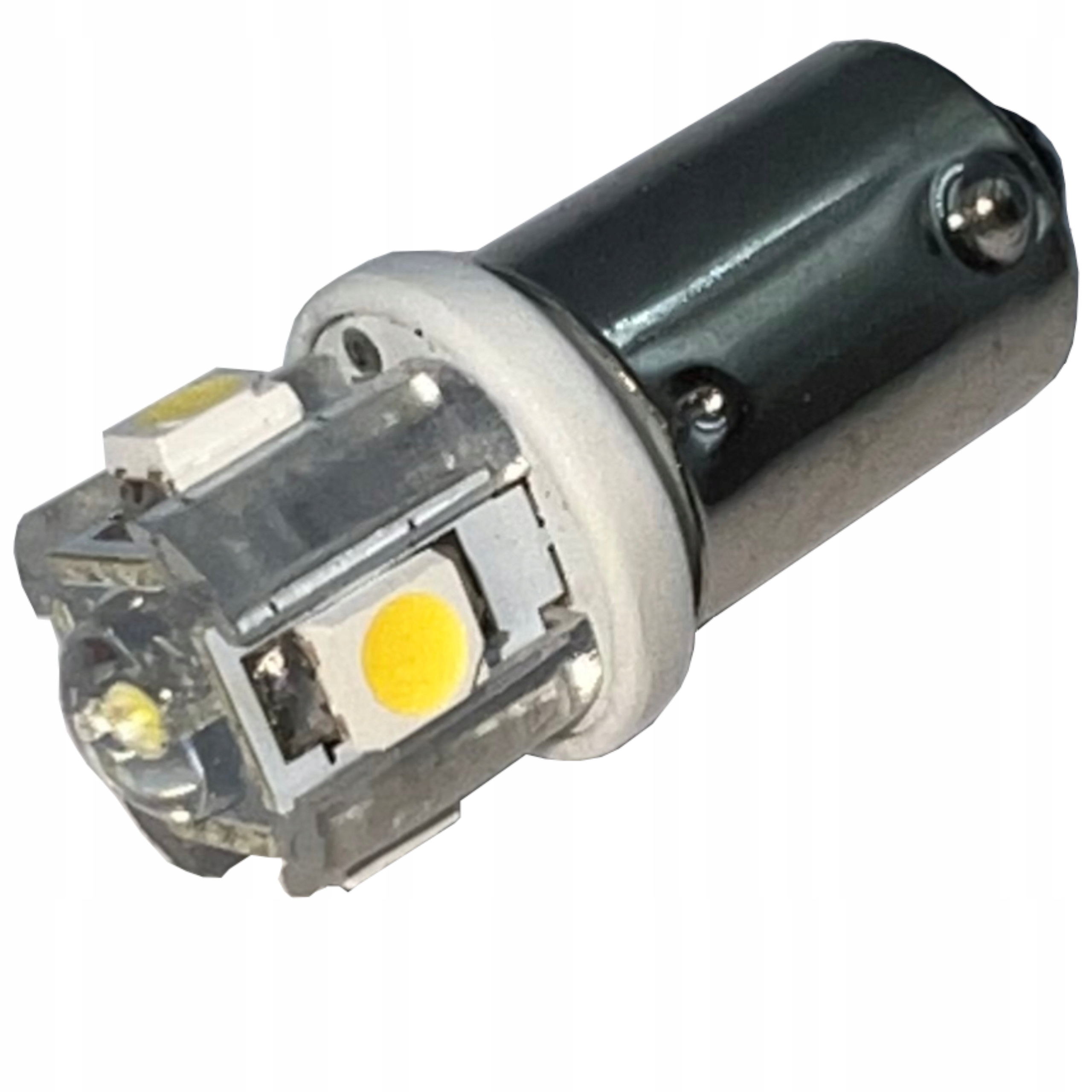 

żarówka Led T4W ba9s 5 Smd Biała Zimna 12V