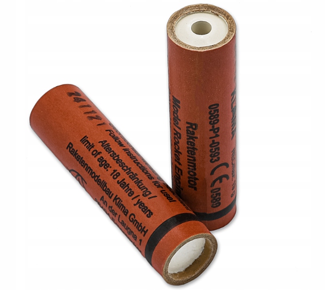 Silnik do rakiet B4-4, ciąg 4,5N zapalnik elektryczny 1 szt.