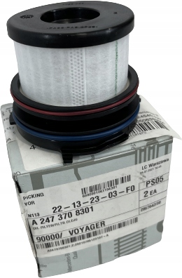 A2473708301 - ОРИГІНАЛЬНИЙ ФІЛЬТР КАРТРИДЖА ASB MERCEDES 724.1