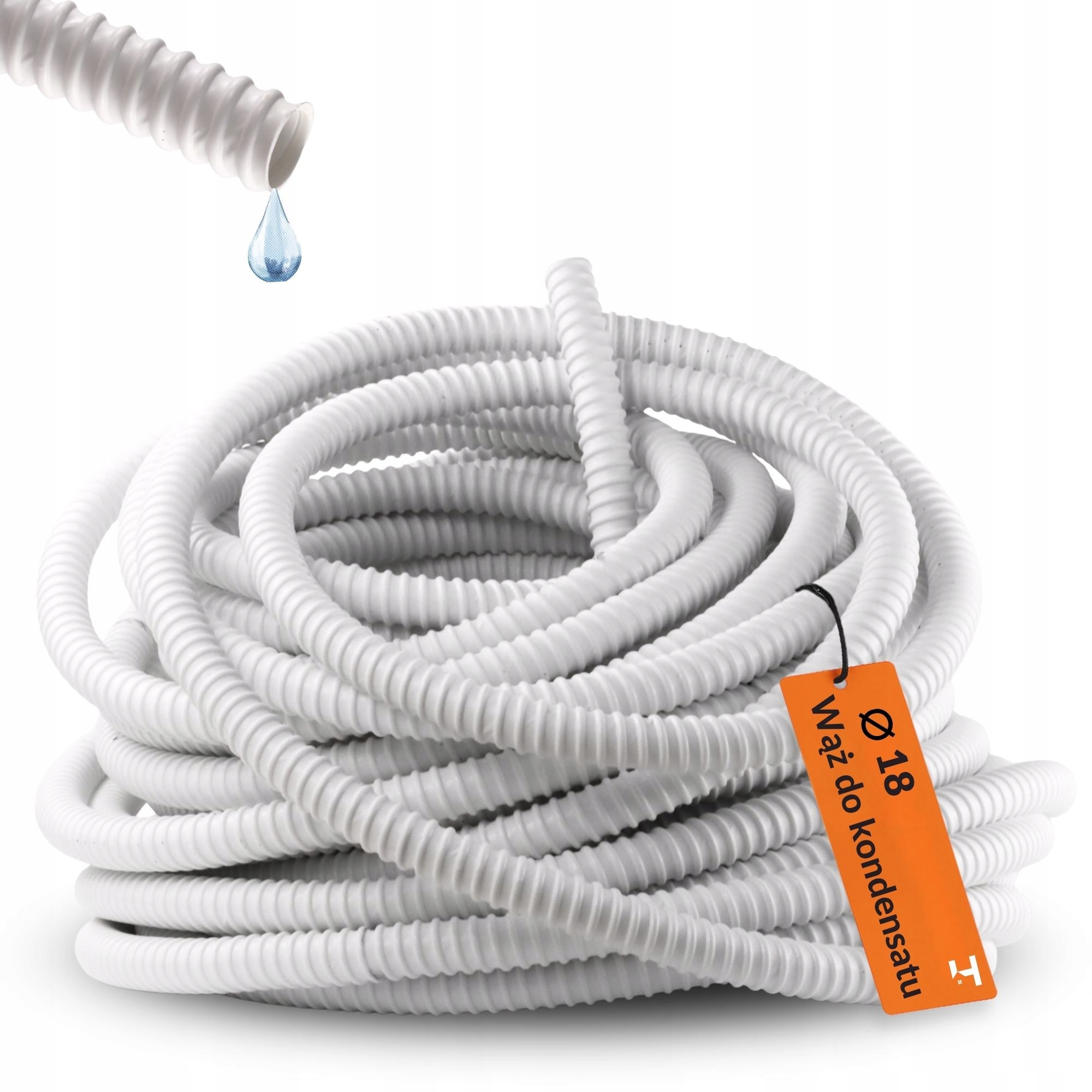 Pružná hadica na kondenzát klimatizácie Pvc rúrka Ø 18 – 30 m