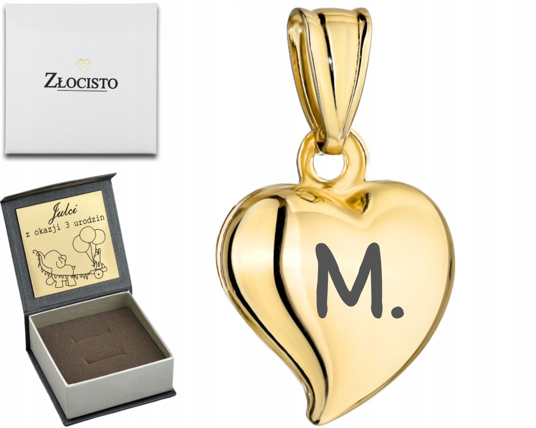 Zlatý Přívěsek Jemné Srdce S Možností Gravírování Zlato 585 Dárek