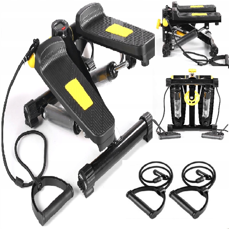 Stepper fitness pro cvičení schody s počítadlem kroků Steper tréninkový 2v1