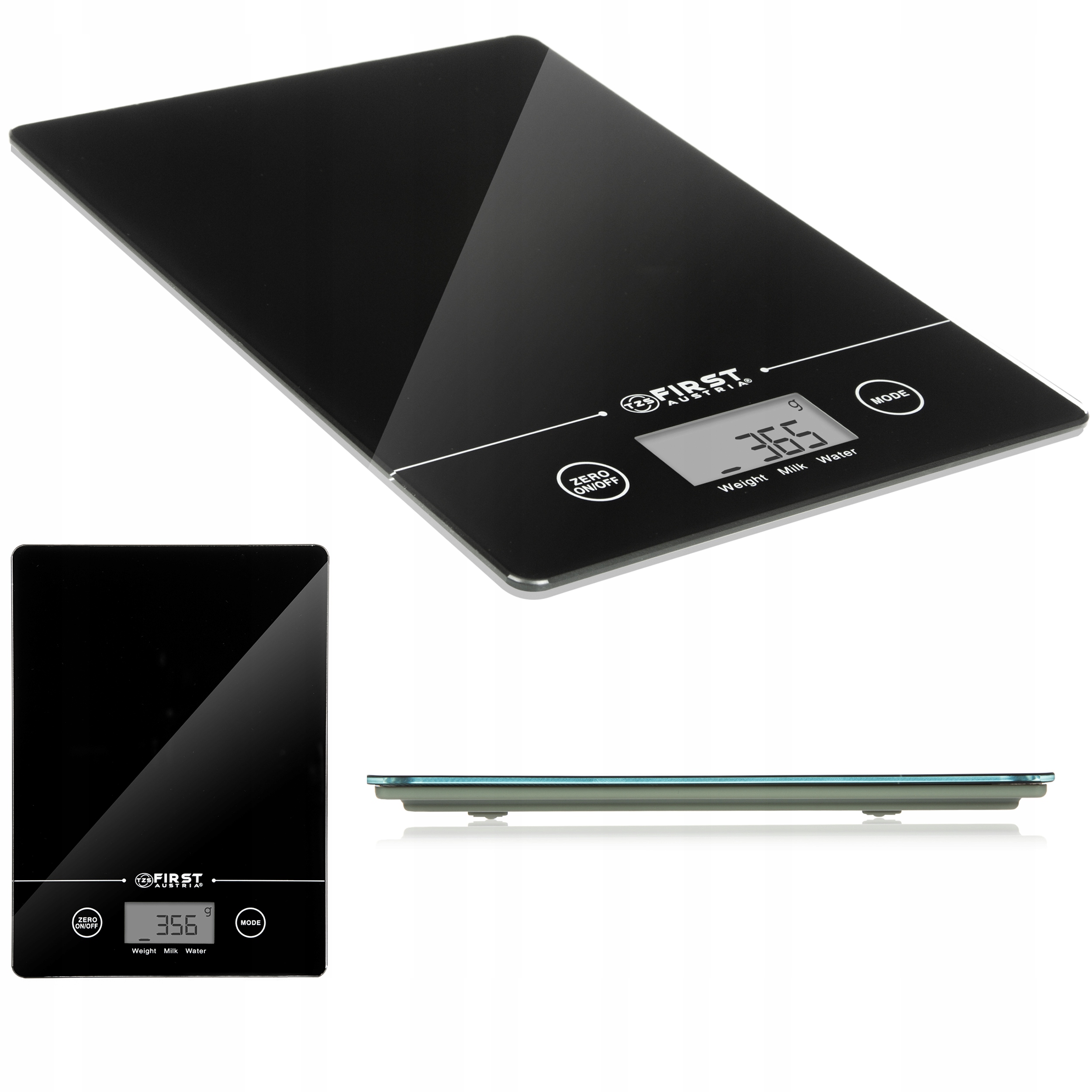 

Waga elektroniczna kuchenna Szklana First Austria