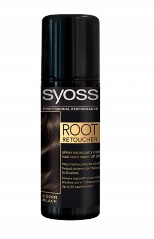 

Syoss Root Retouch Spray do odrostów Czarny, 120ml