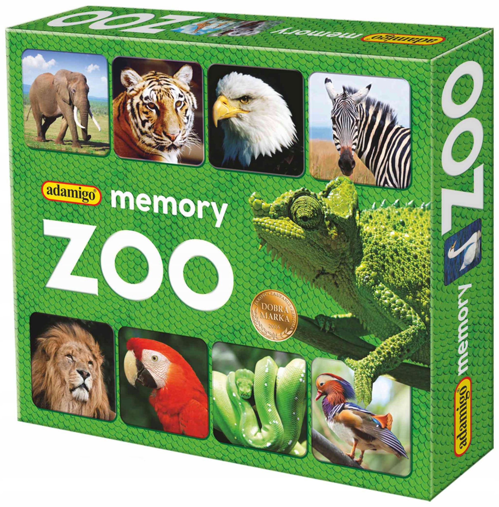 

Gra Memory Zwierzęta Zoo Adamigo