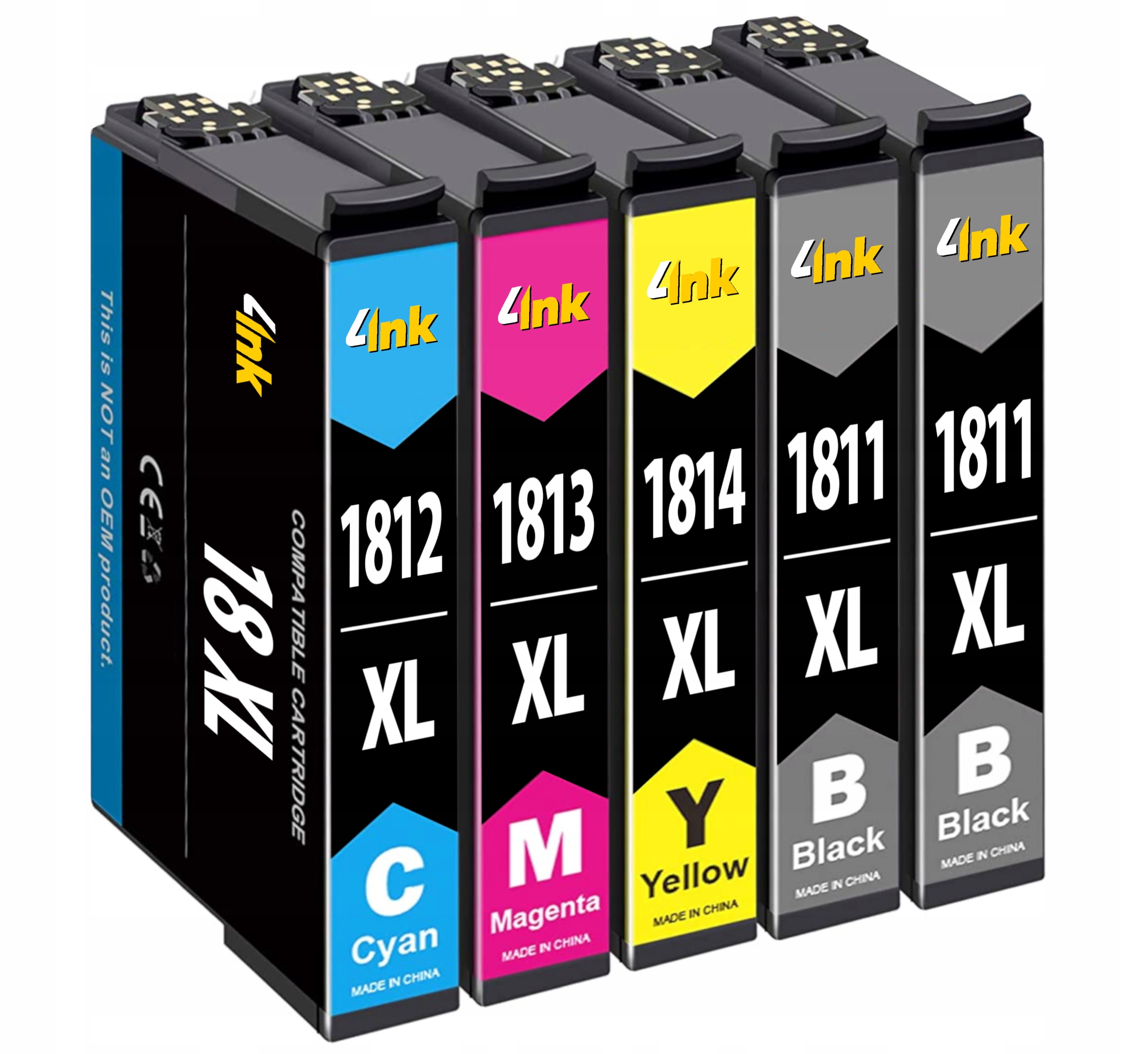 

5x Tusz Do Epson XP-215 XP-225 XP-300 XP-302 XL