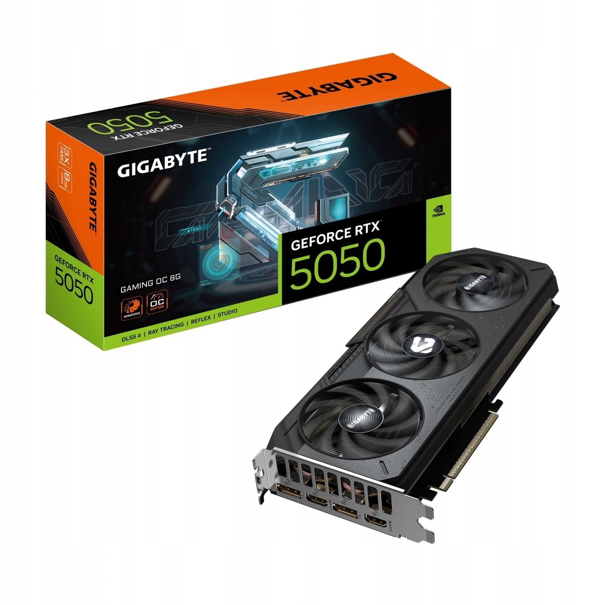Grafická karta GeForce Rtx 5050 8G Gaming Oc 8GB GDDR6 128BIT 2DP/2HDMI