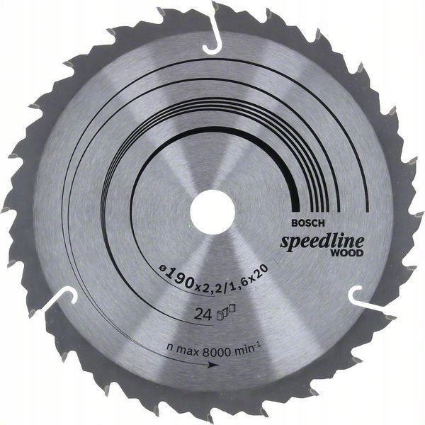 Kotoučová Pila H Speedline 190*2,4*20/16Z24