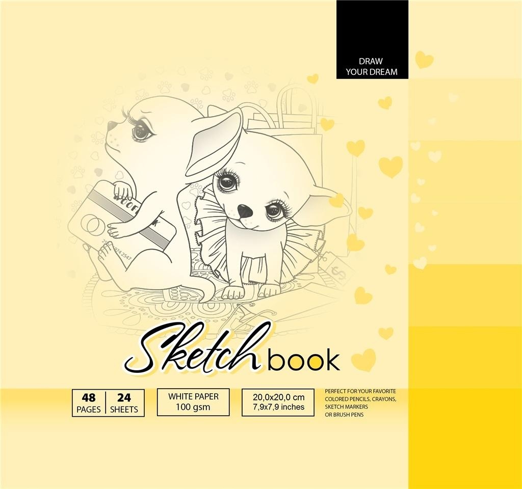 SZKICOWNIK 200X200/48K 100G TW FRESH