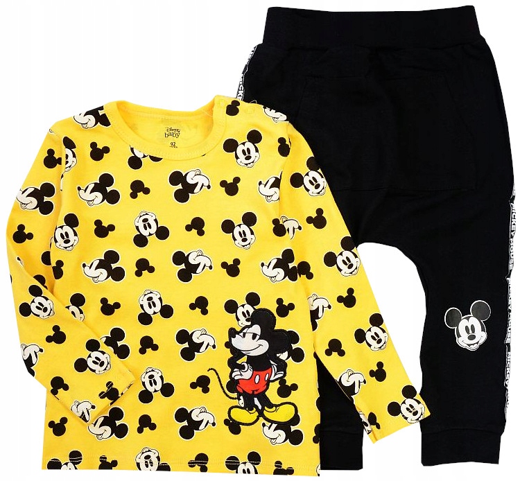 

Myszka Mickey Komplet Bluzka Spodnie 23m R040B