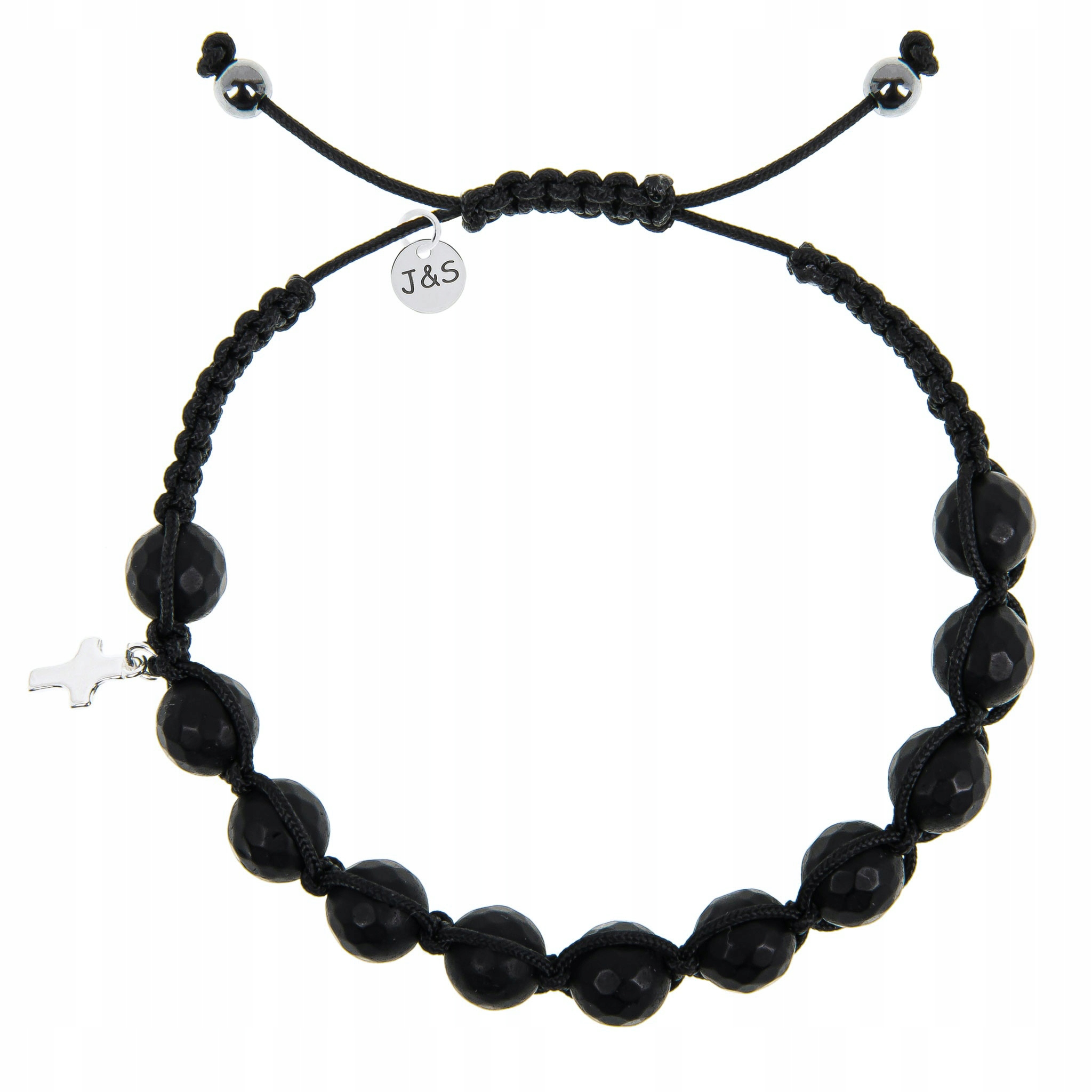 Růženec 10 Pánský Náramek Kámen Onyx Stříbro