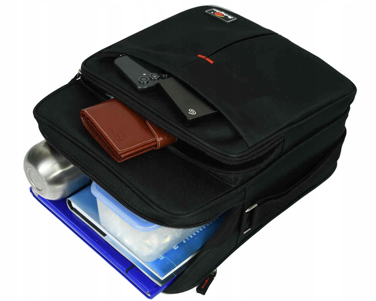 TORBA MĘSKA PIONOWA do pracy z paskiem na ramię Materiał dominujący poliester