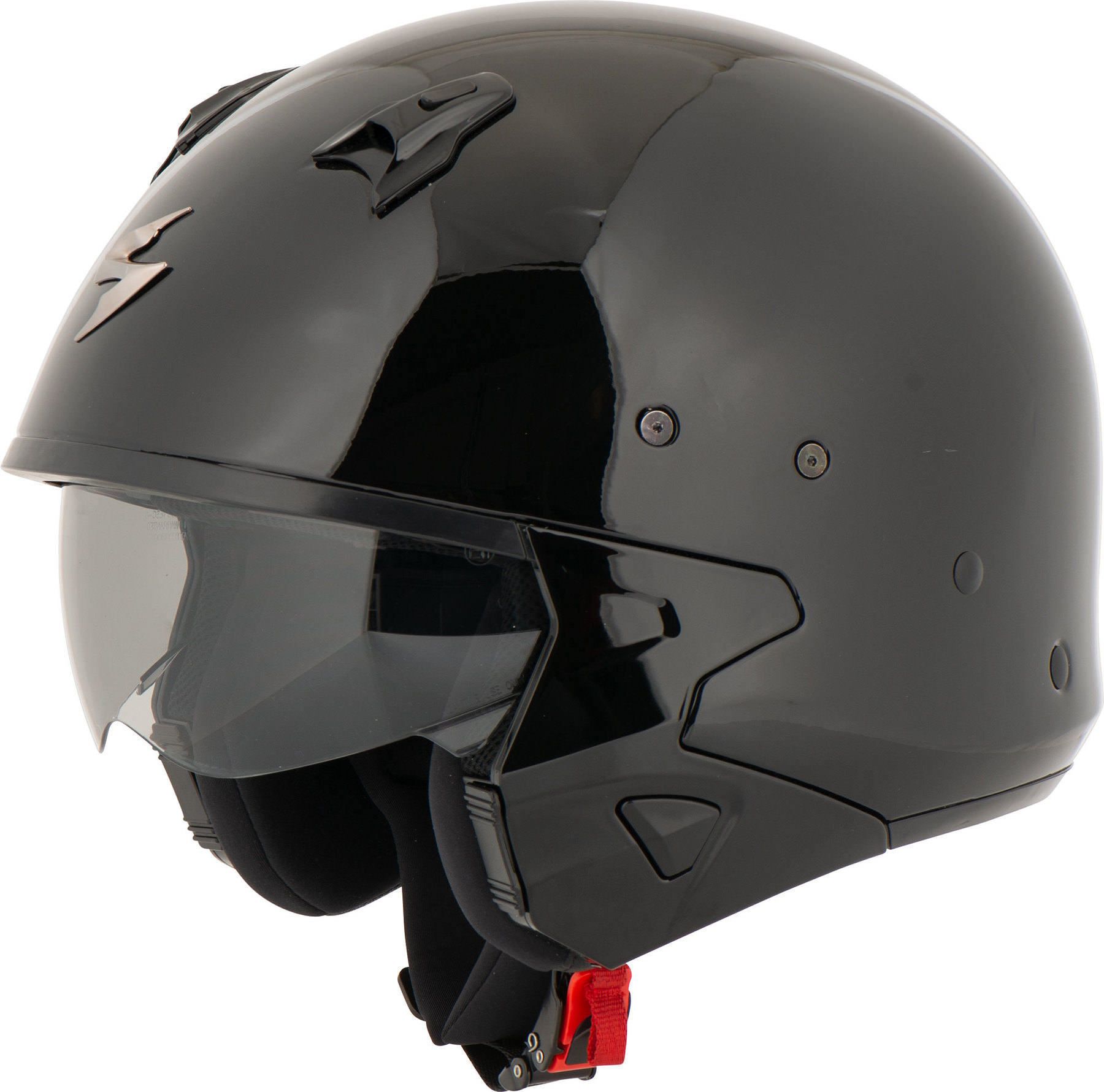 SCORPION COVERT-X Kask Motocyklowy Modułowy Otwarty Jet Czarny r. XXL Homologacja europejska ECE R22-05