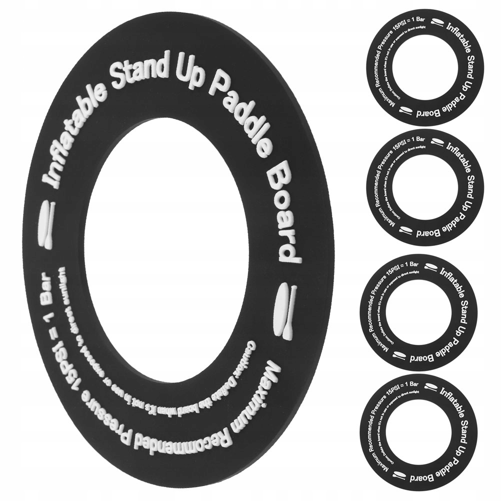 ZESTAW 5 DESK DMUCHANYCH DO WIOSŁOWANIA) 5 SZT. OKRĄGŁEJ USZCZELKI ZAWORU POMPOWEGO