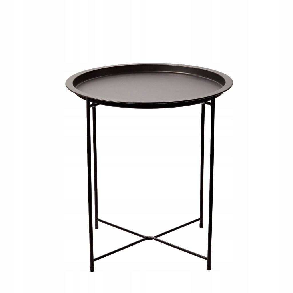 kulatý kovový stůl Axley 46 x 46 x 50 cm