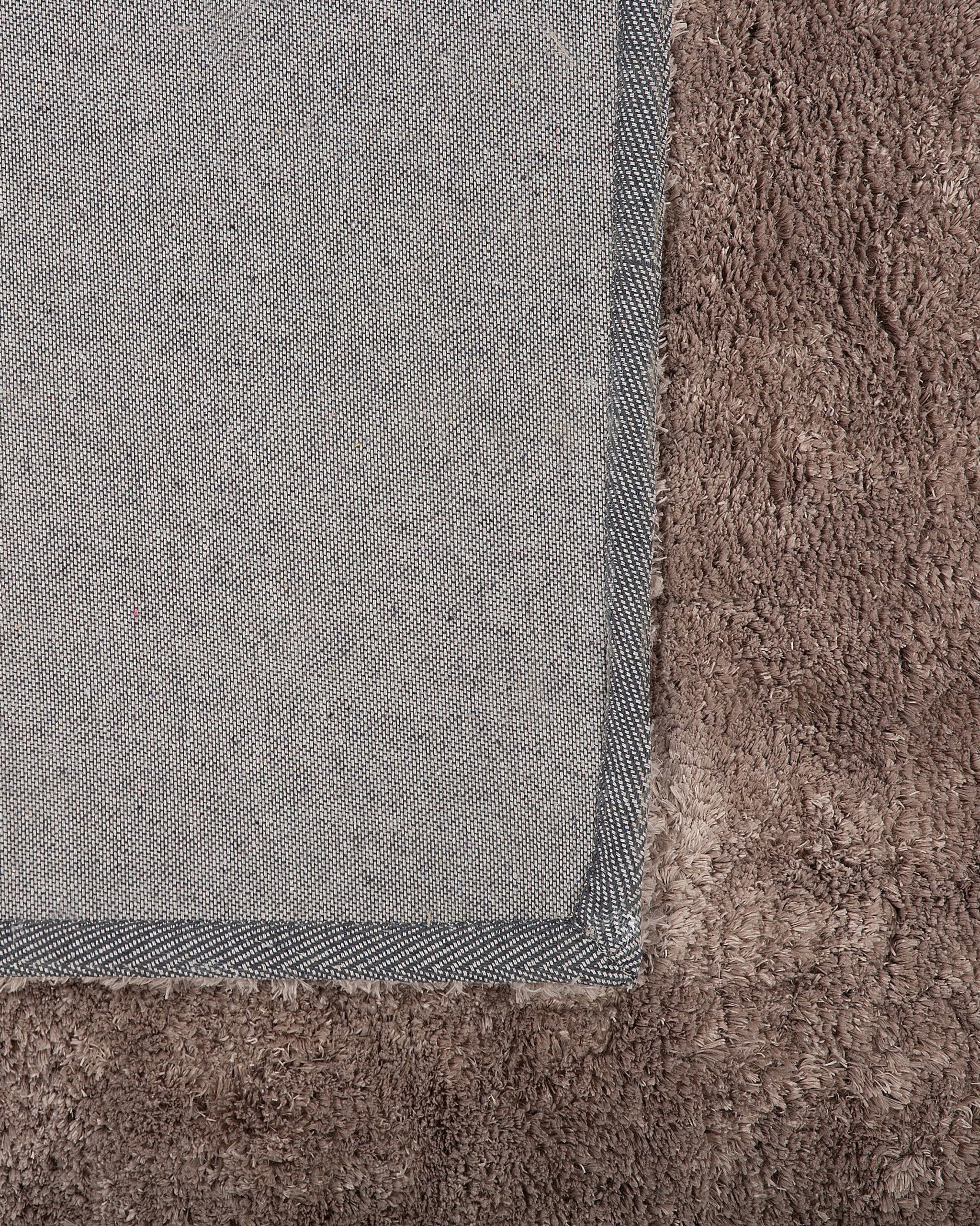 Dywan shaggy gruby 140x200 cm brązowy Kolor odcienie brązowego