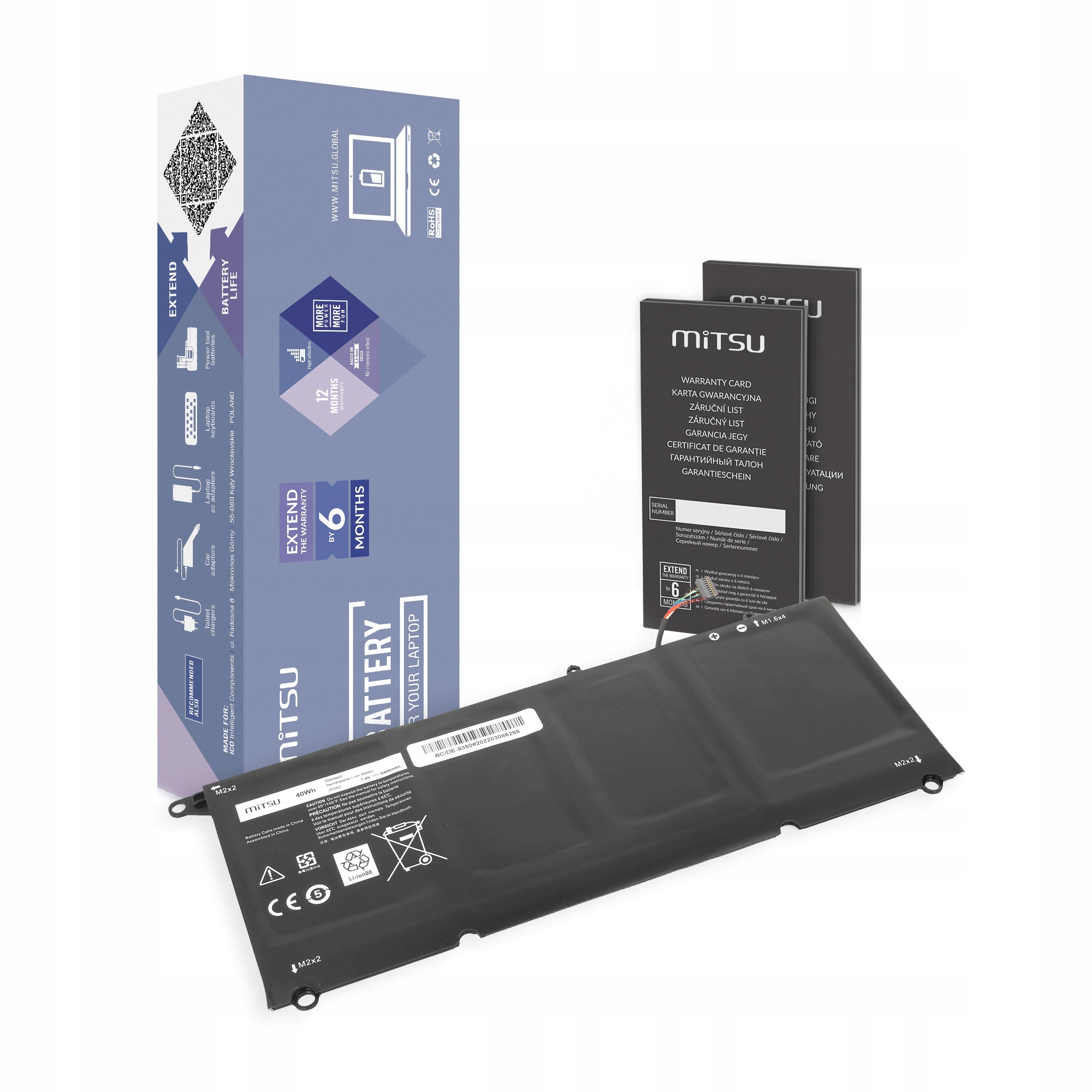 Bateria 0DRRP Jhxpy RWT1R do Dell Xps 13 (9343) 13 (9350) 13D (9343)
