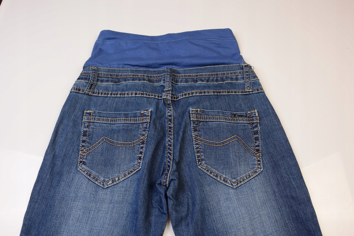 SPODNIE CIĄŻOWE JEANSY REGULAR MA008 XL/42 Marka inna