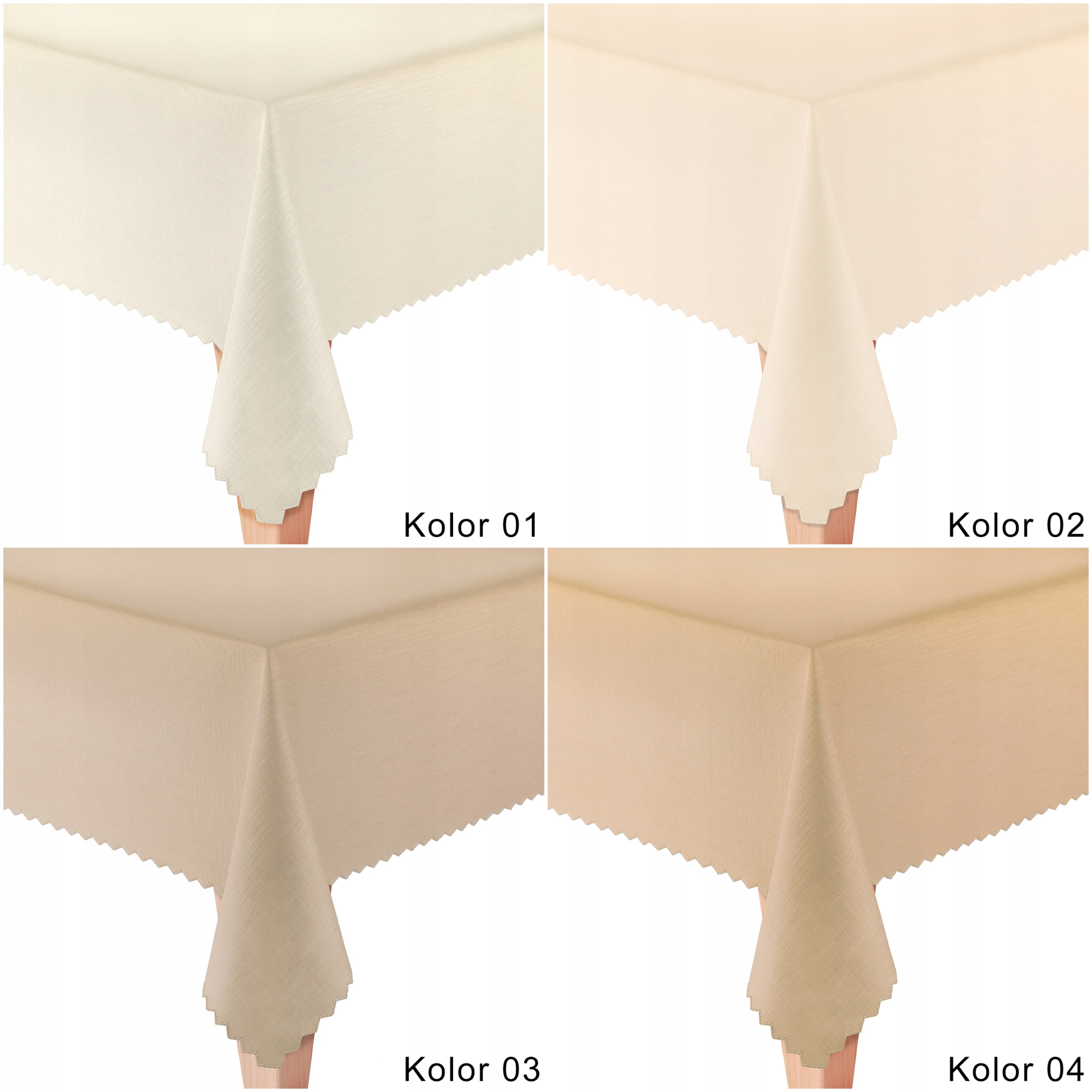 OBRUS PLAMOODPORNY KOLORY 200x120 Czarny Marka Polskie Tkaniny