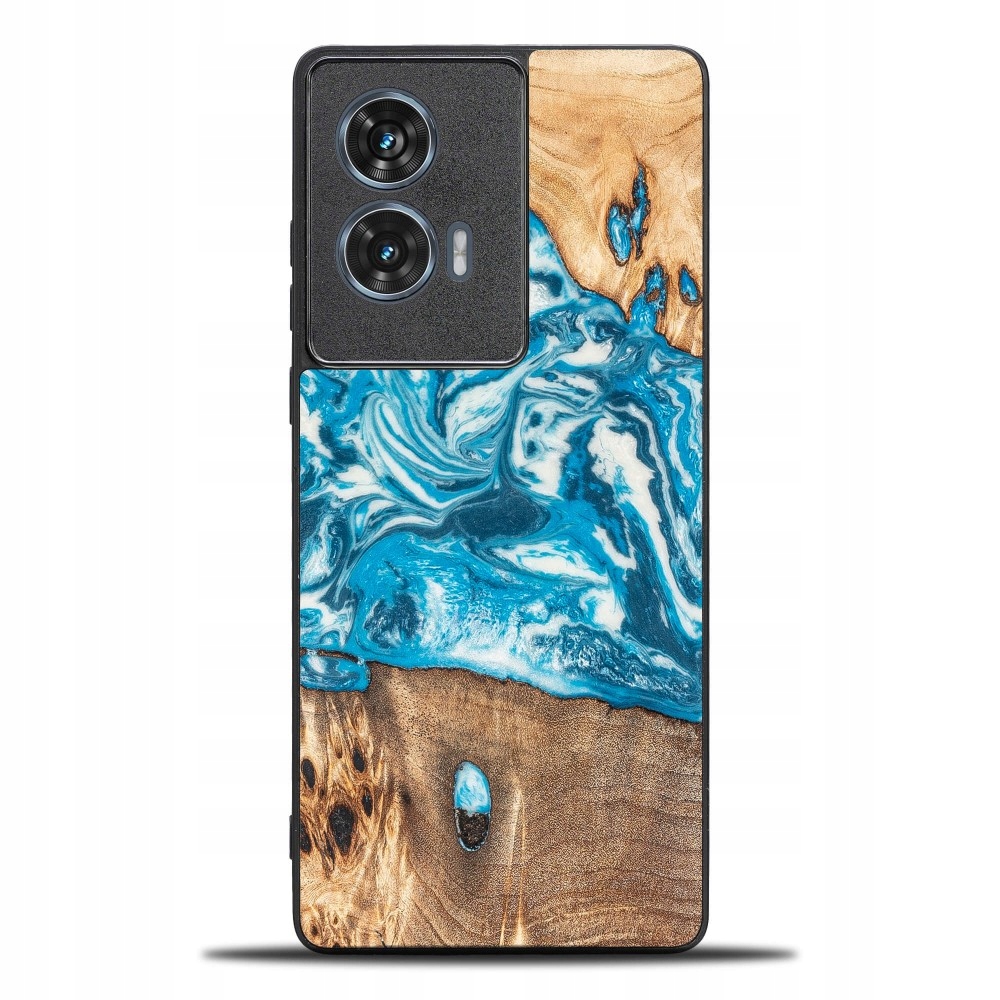 Unikátní Pouzdro Bewood pro Motorola Edge 50 Fusion Planets Uranium