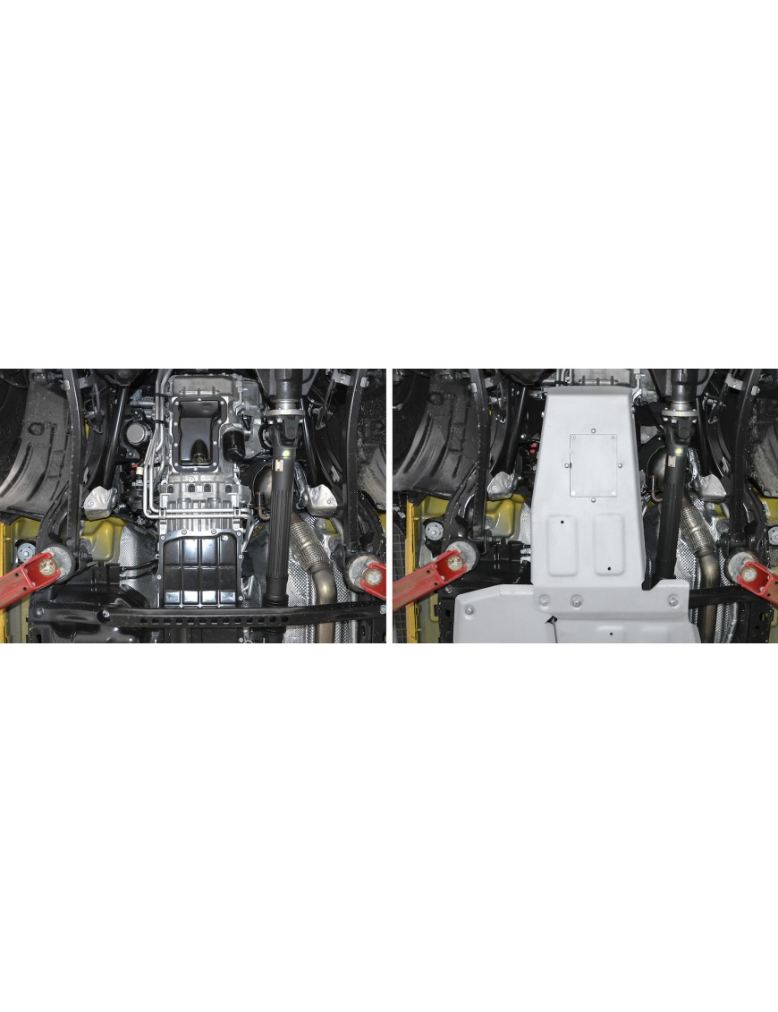 Aluminiowa Osłona Miski Silnika Jeep Wrangler JLU JLU Rival