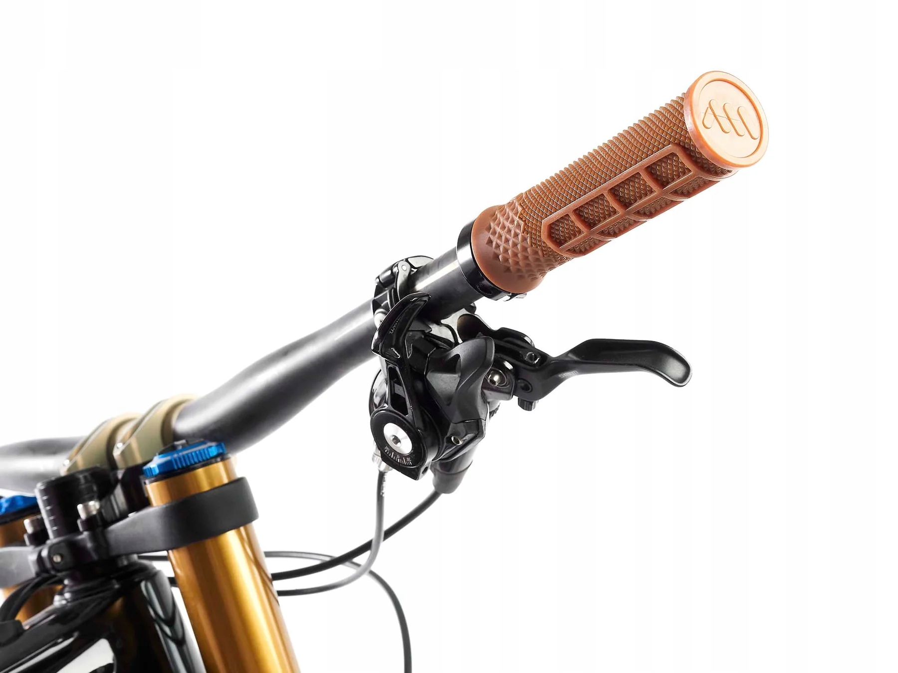 Manetki Chwyty Rączki Gripy Rowerowe AMS Cero Grips Brązowe Kod producenta AMSGP1BKGM