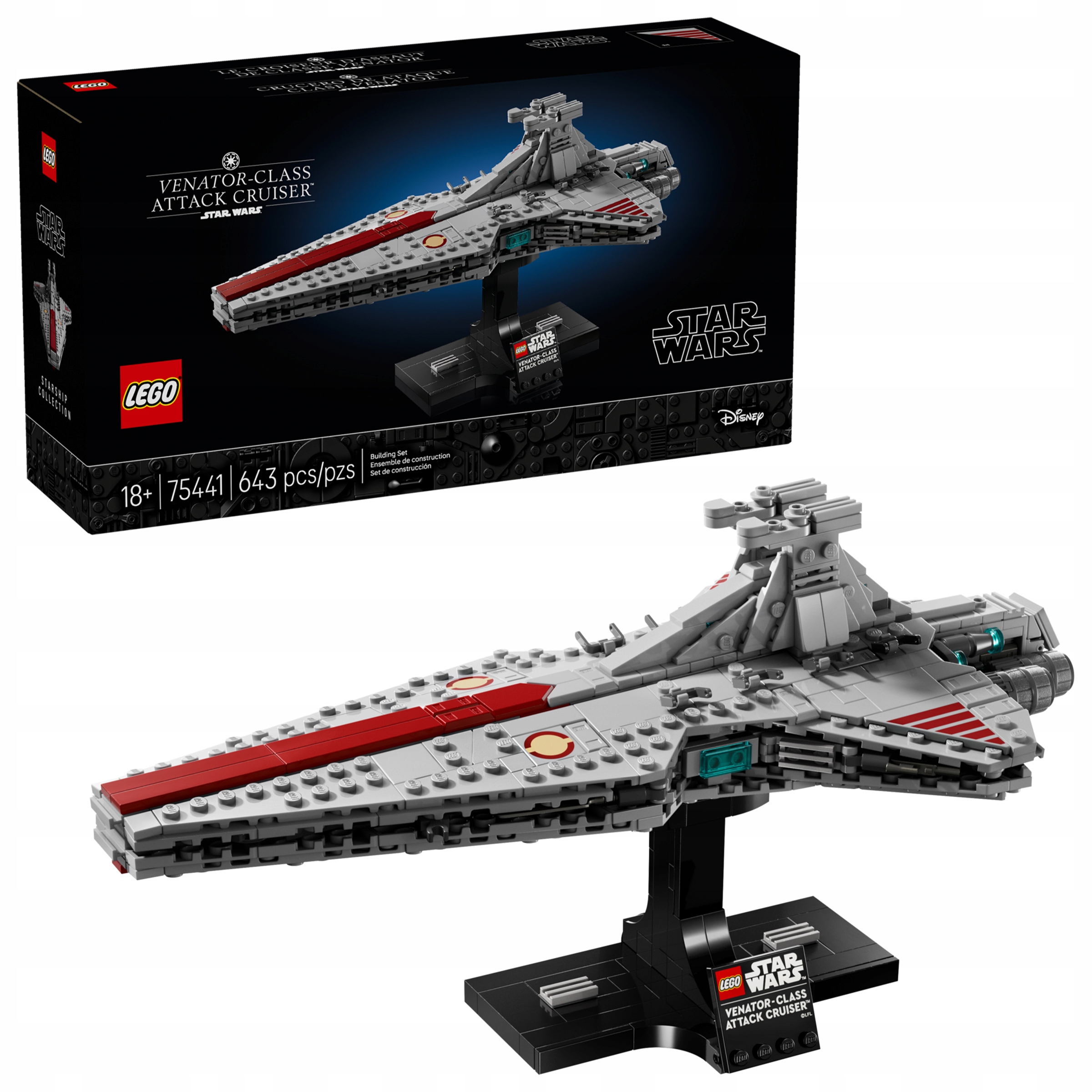 Lego Star Wars 75441 Útočný křižník typu Venator