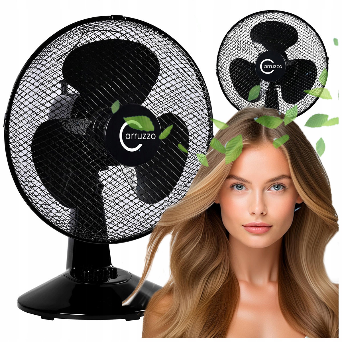 Ventilátor Stolní Tichý Kancelářský Stojanový Ventilátor Výkonná Oscilace Režimy