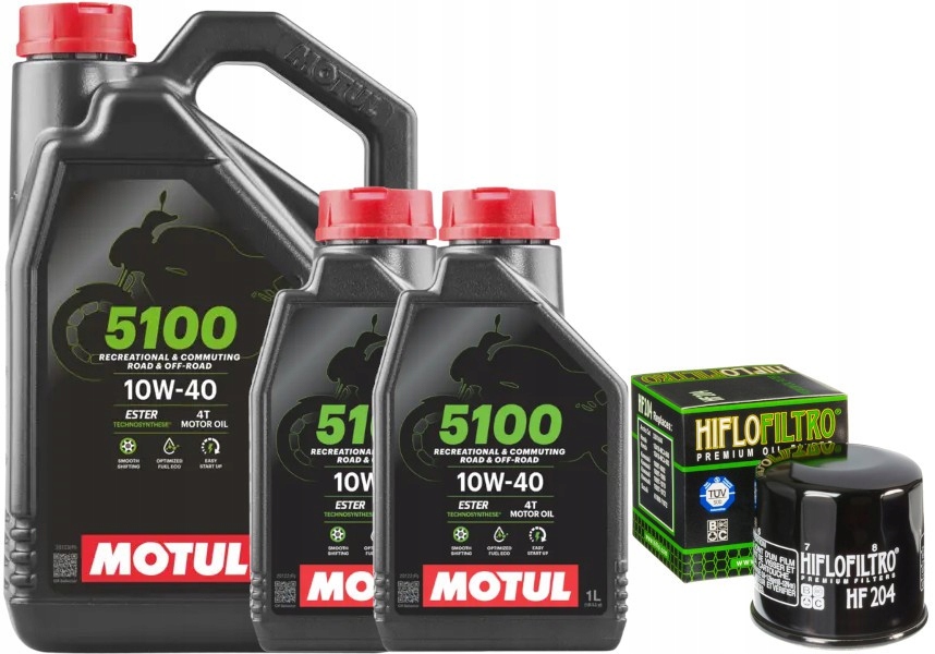 Filter olej 10w40 Motul Kawasaki VN2000 Vulcan