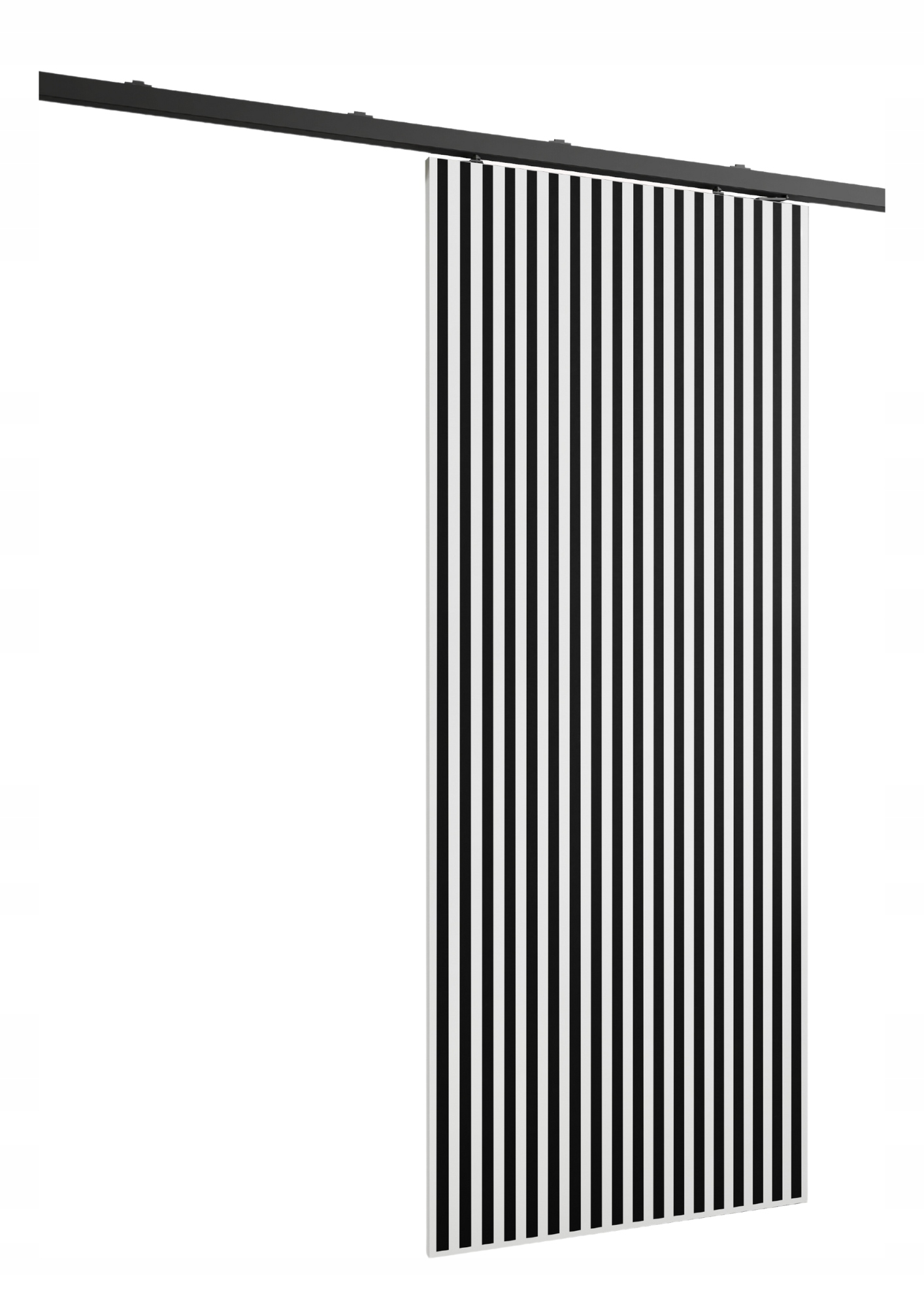 Posuvné nástěnné dveře HS-45 Bello 70 bílá lamela