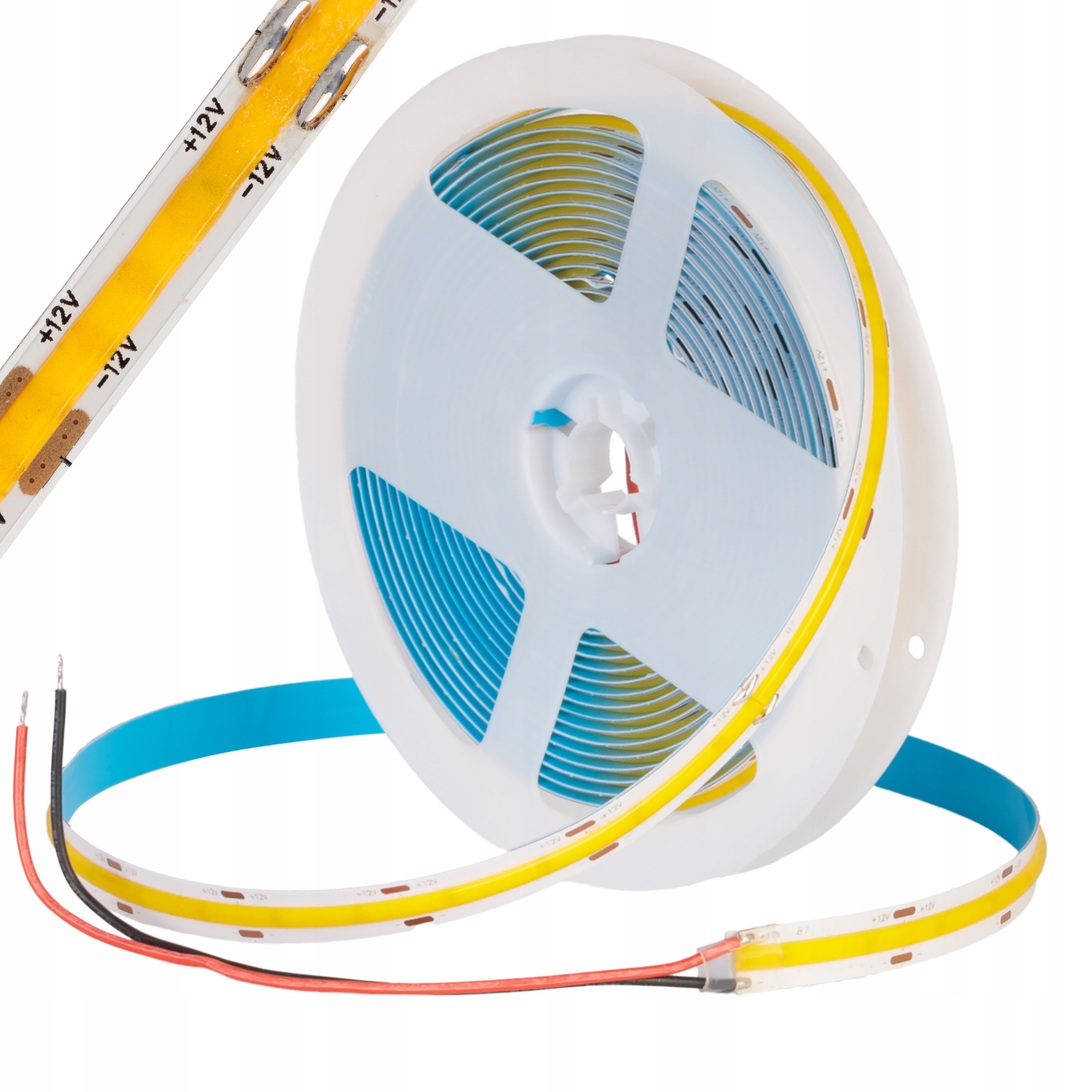 Led pásek Cob Pro 528 LED/m 12V Bílý Neutrální 5 m jedna světelná linka