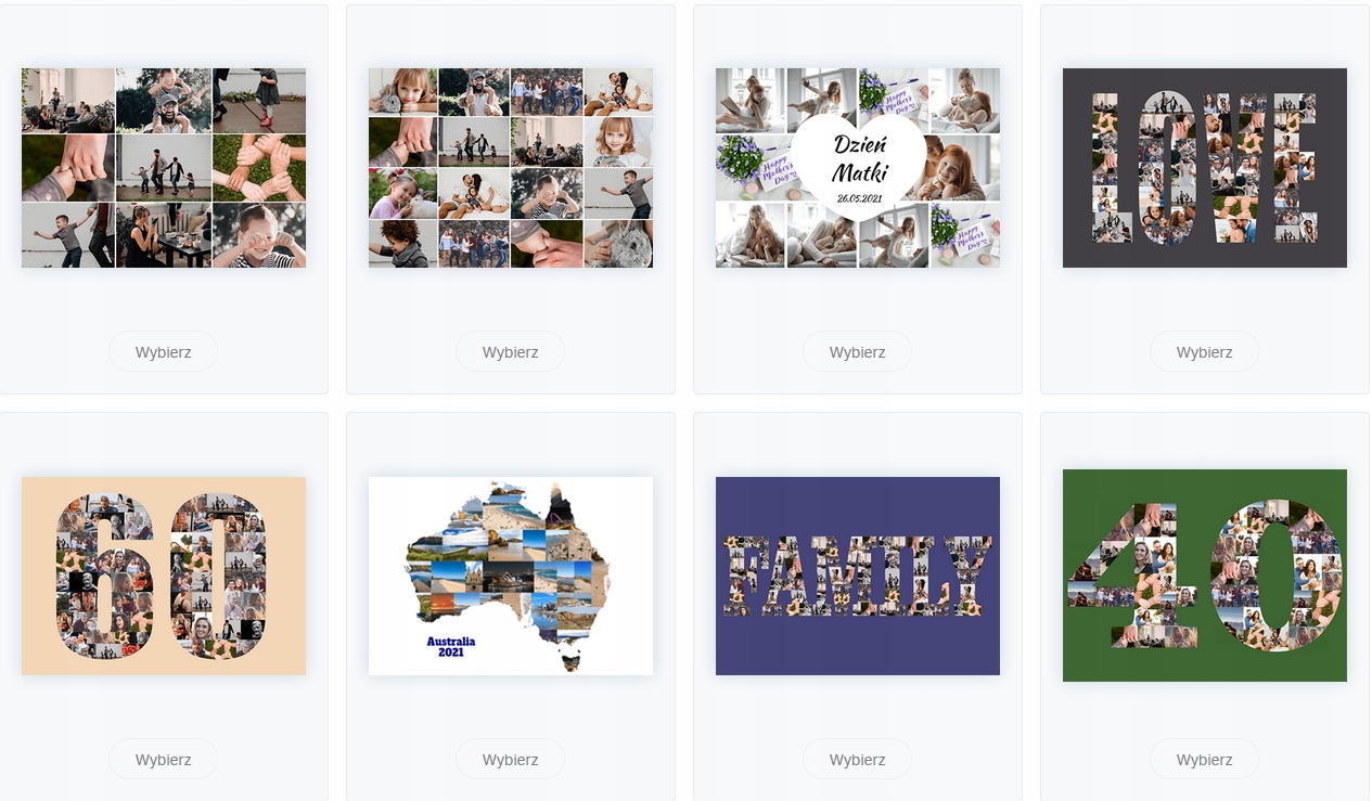 FOTOOBRAZ Twoje zdjęcia FOTO OBRAZ 60x60 KREATOR Marka inna