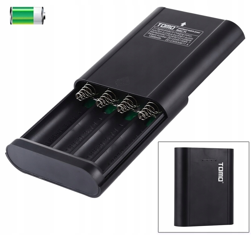 

Bank Power Box Tomo 4 X 18650 Diy Obudowa